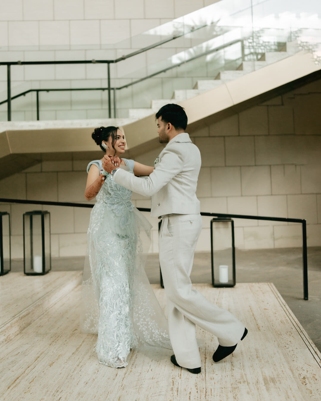 Abhishek and Saloni